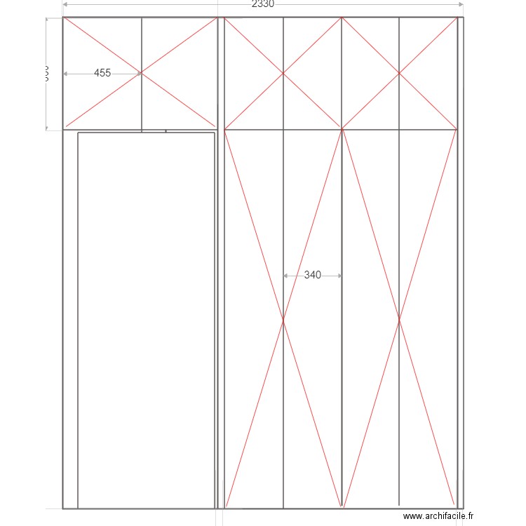 placard salle de b enfants sèvres. Plan de 0 pièce et 0 m2