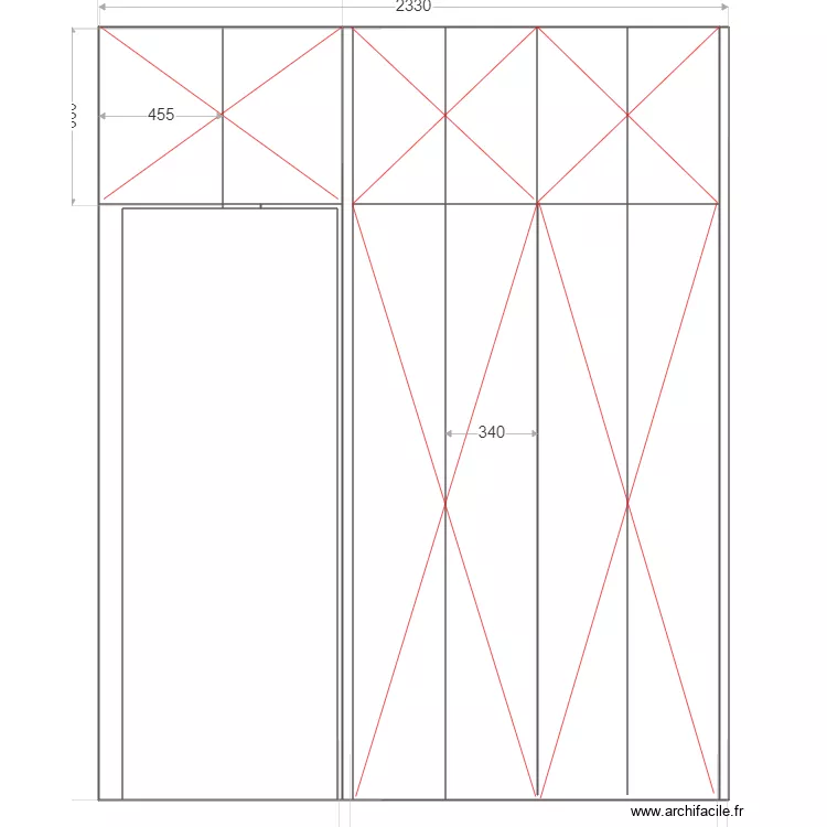 placard salle de b enfants s&egrave;vres. Plan de 