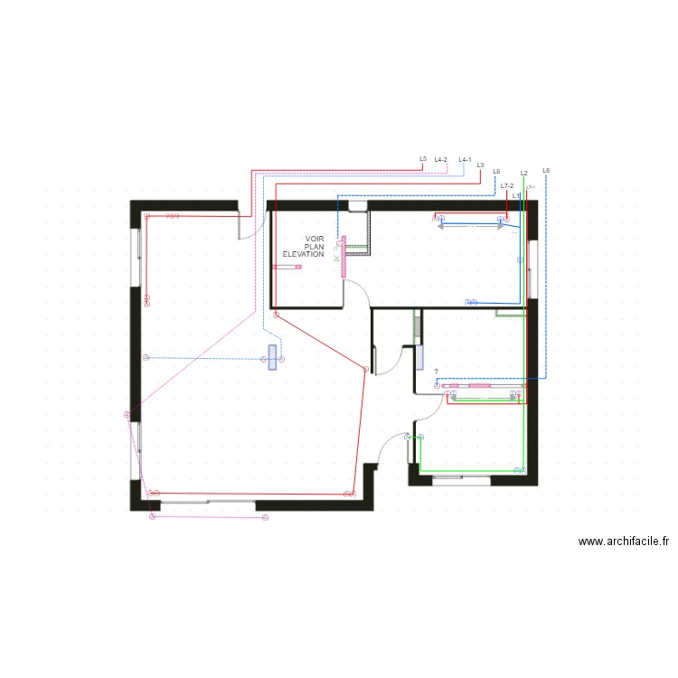 MONNIER. Plan de 0 pièce et 0 m2