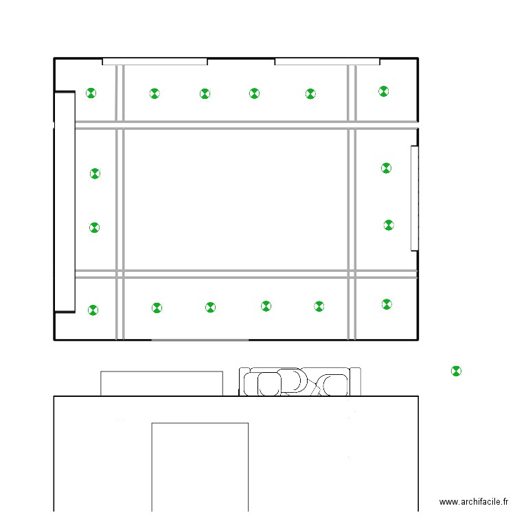 Anatole plafond2. Plan de 0 pièce et 0 m2