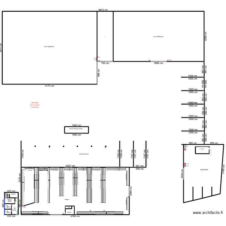 AGRILEADER. Plan de 0 pièce et 0 m2