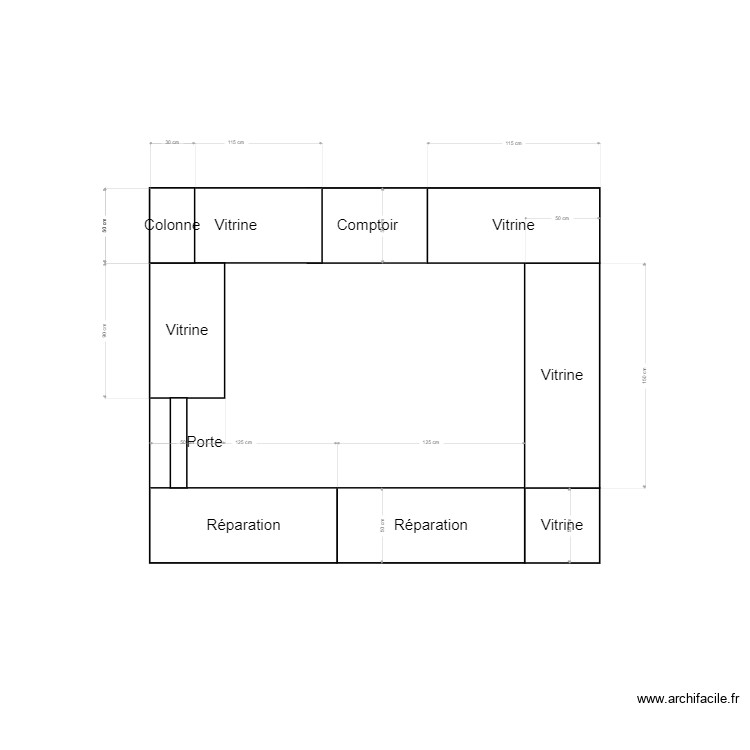 KIOSQUE NYON. Plan de 0 pièce et 0 m2