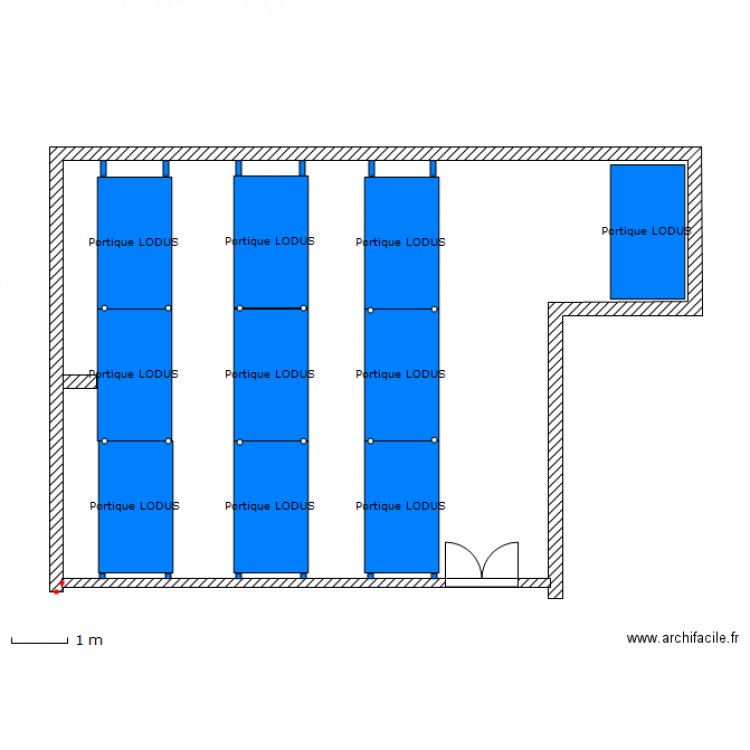 Local stockage. Plan de 0 pièce et 0 m2