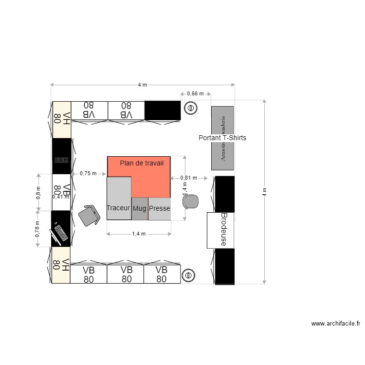 magasin ephémère 3. Plan de 0 pièce et 0 m2