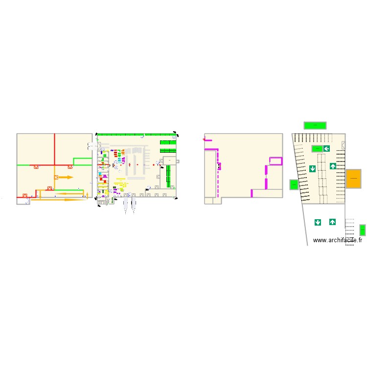 CORBAS. Plan de 37 pièces et 7268 m2