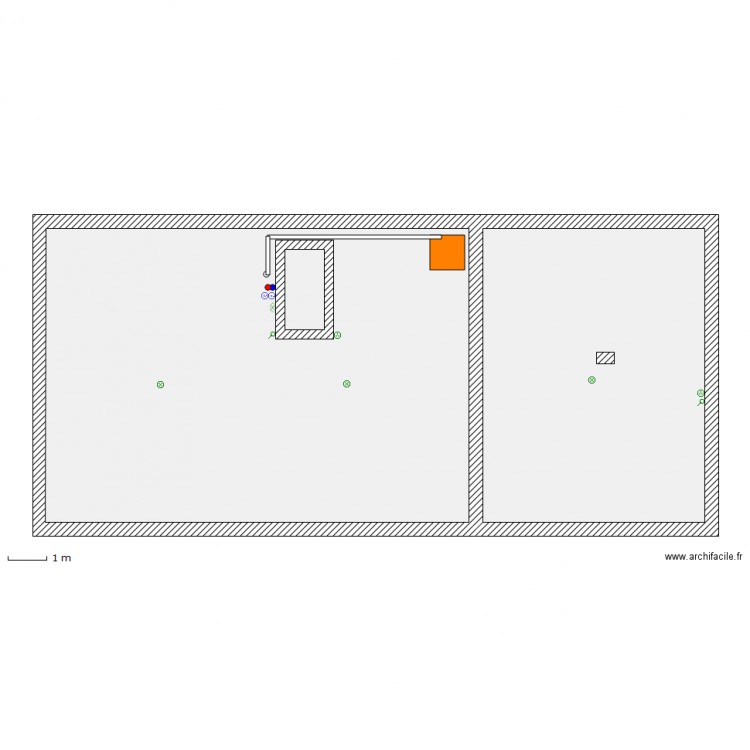 GRENIERS.Fluides et Energies. Plan de 0 pièce et 0 m2