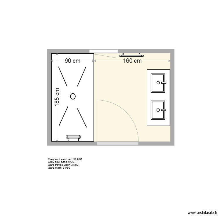 Plan QUINTARD. Plan de 0 pièce et 0 m2