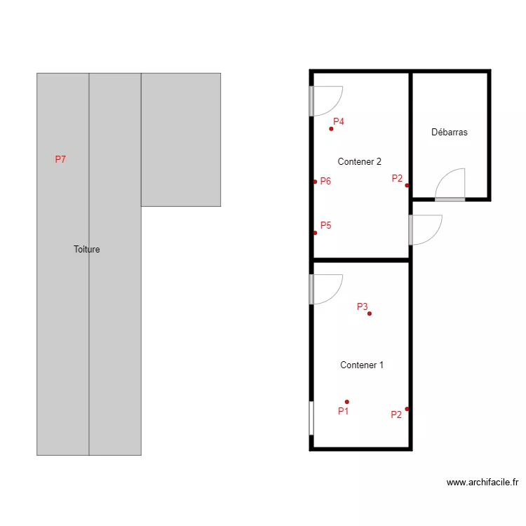PLANS REPERAGE SAINNEVILLE. Plan de 