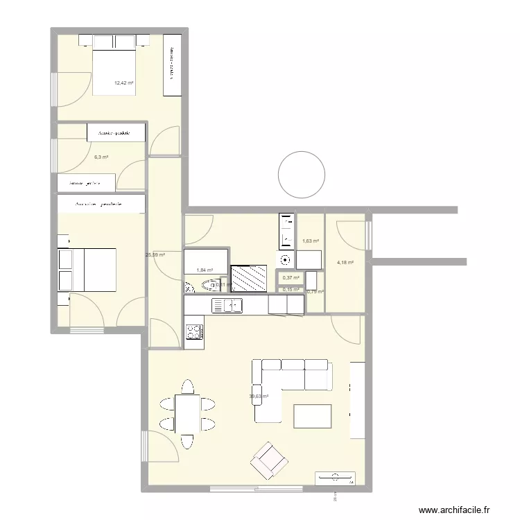 LIGNE BLEUE 40. Plan de 