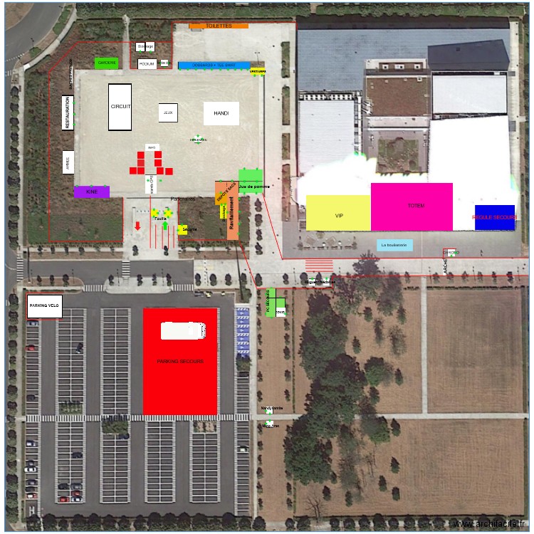 Village alex et jeje. Plan de 0 pièce et 0 m2