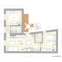 T3 1er &eacute;tage studio