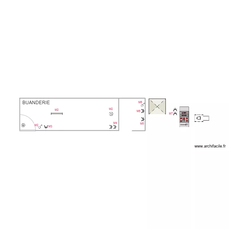 buanderie.1. Plan de buanderie.1. Plan de