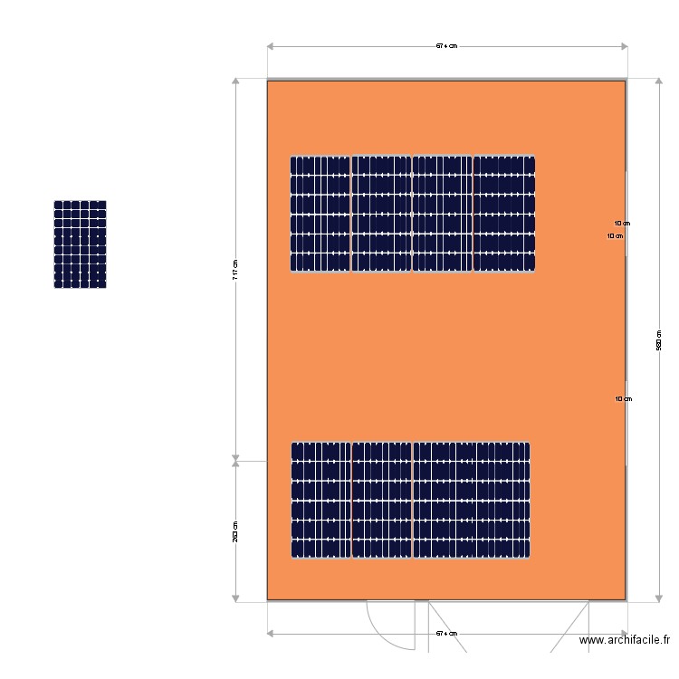 garage toiture. Plan de 0 pièce et 0 m2