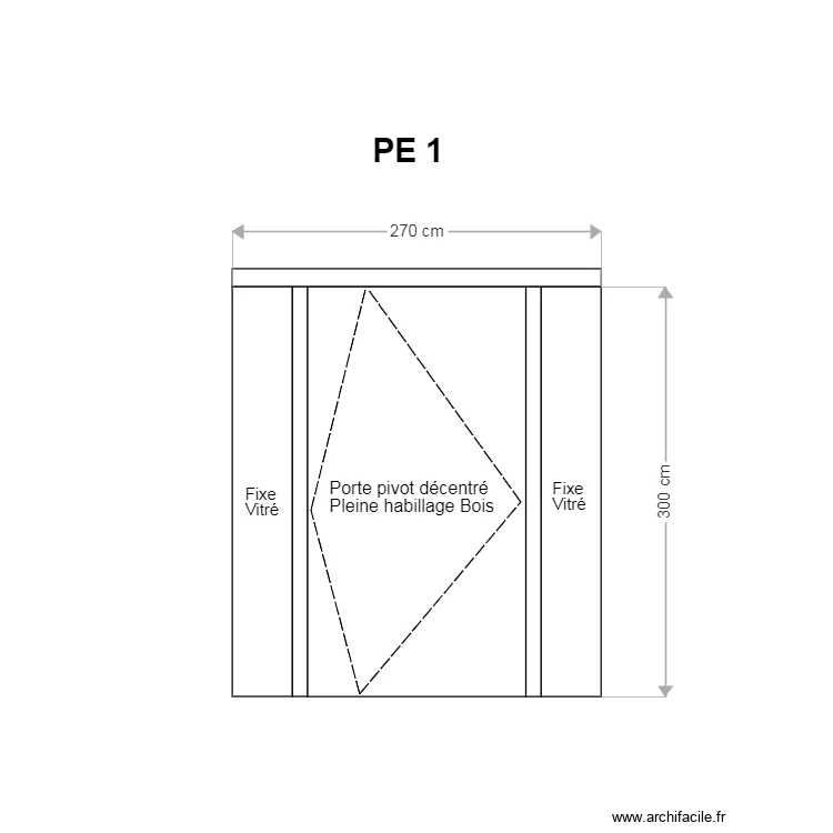 Menuiseries Exterieures Aluminium PE 1. Plan de 