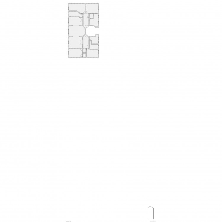 tocqueville. Plan de 0 pièce et 0 m2