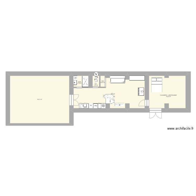 MAISON OPOUL. Plan de 0 pièce et 0 m2