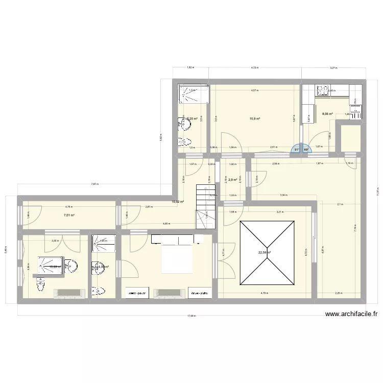 Augustins 2022 bis. Plan de 