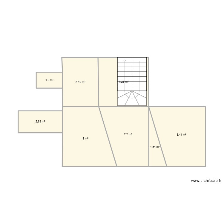 Appart Montorgeuil. Plan de 0 pièce et 0 m2