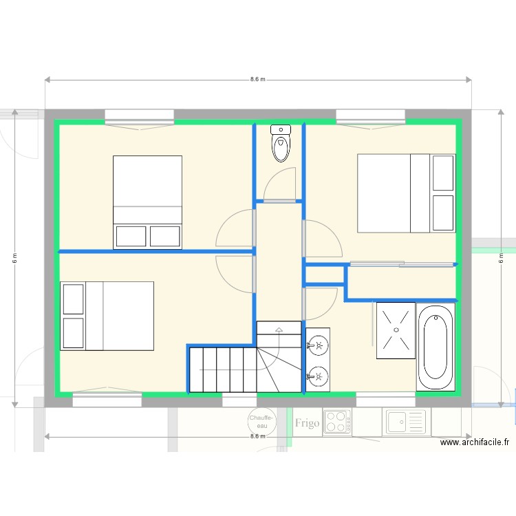 PLAN MAISON ST AUNES final 1. Plan de 0 pièce et 0 m2