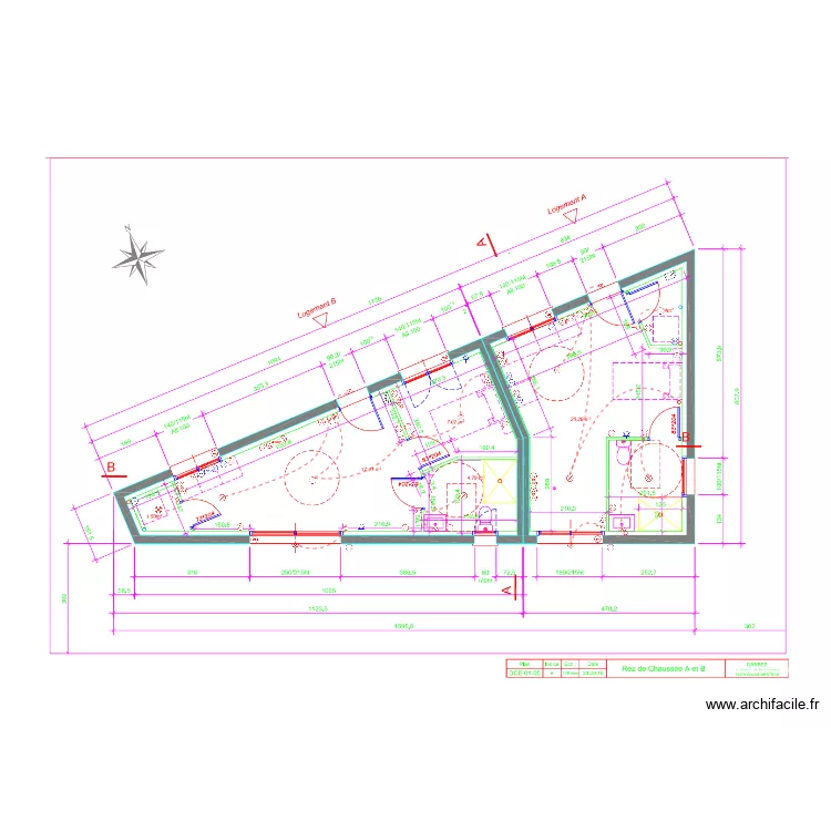 Garbez. Plan de 