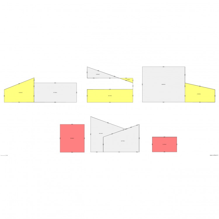 surface bardage plus 7,25m². Plan de 0 pièce et 0 m2