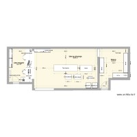 Plan nouvelle salle électrophysiologie