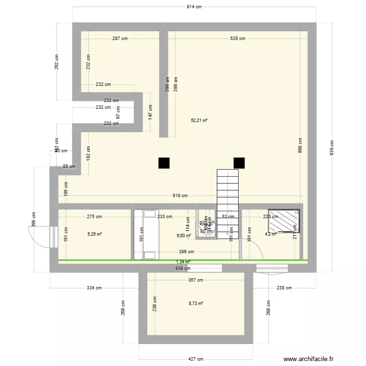 plan saint si grande piece de vie. Plan de plan saint si grande piece de vie. Plan de