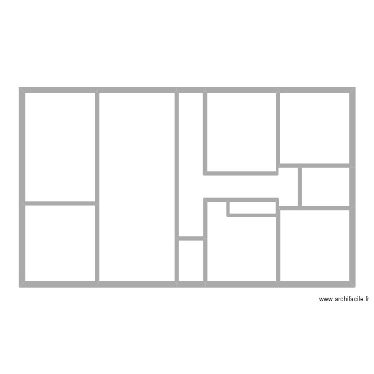 maison. Plan de 0 pièce et 0 m2