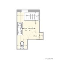 SdB rez de chauss&eacute;e