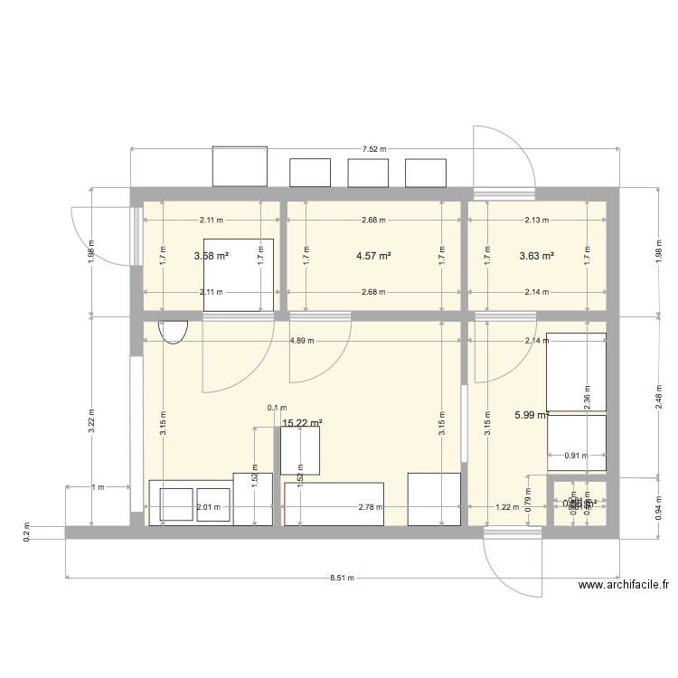 LABO 2. Plan de 0 pièce et 0 m2