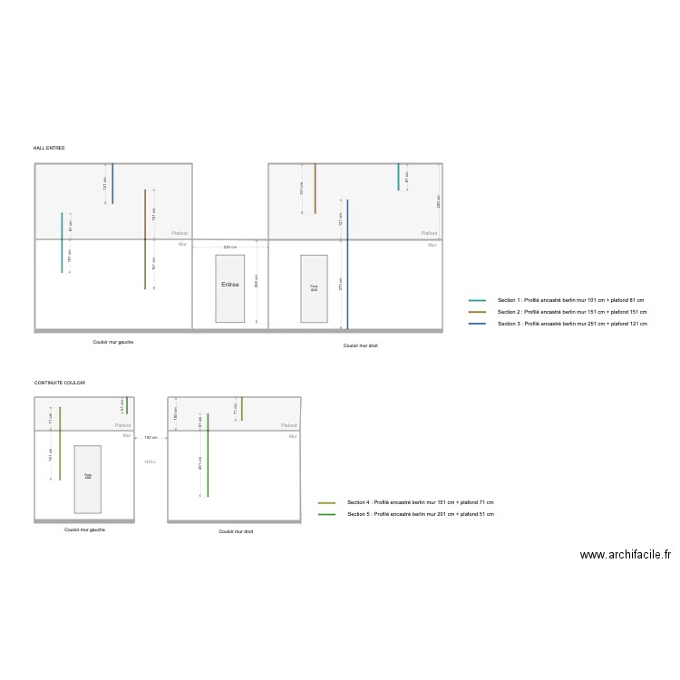 Etage Couloir BENAISSA. Plan de 0 pièce et 0 m2