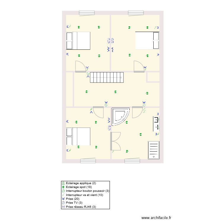 etage Jonathan Kloster. Plan de 0 pièce et 0 m2