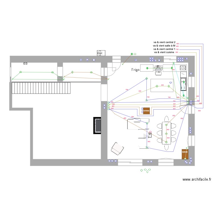 RDC 1. Plan de 0 pièce et 0 m2