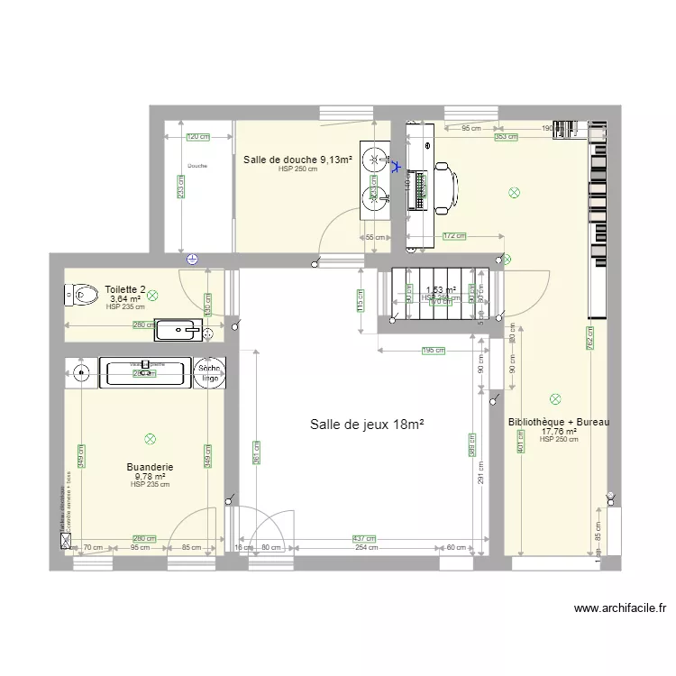 Rez 2 maison principale . Plan de Rez 2 maison principale . Plan de