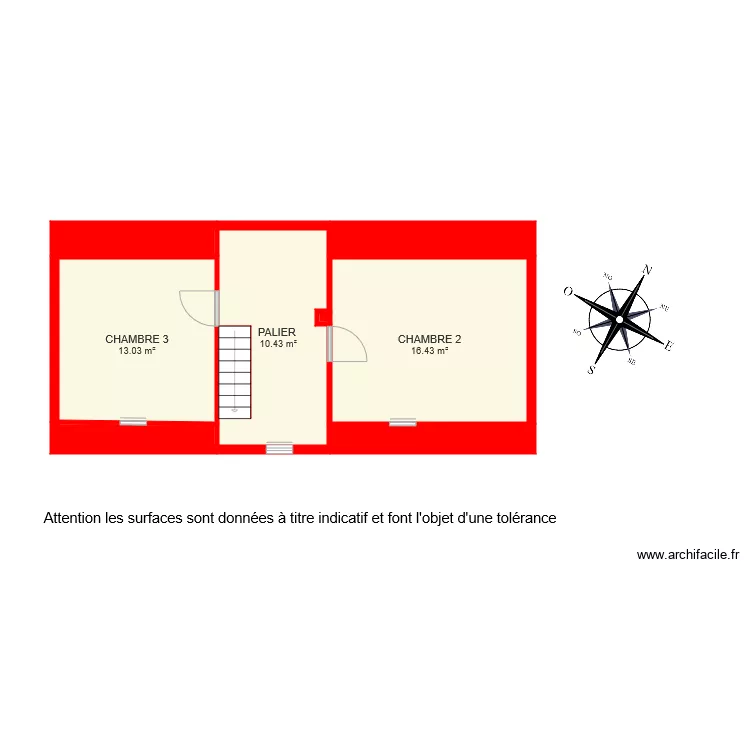 BI 6386 1 ER ETAGE O. Plan de 