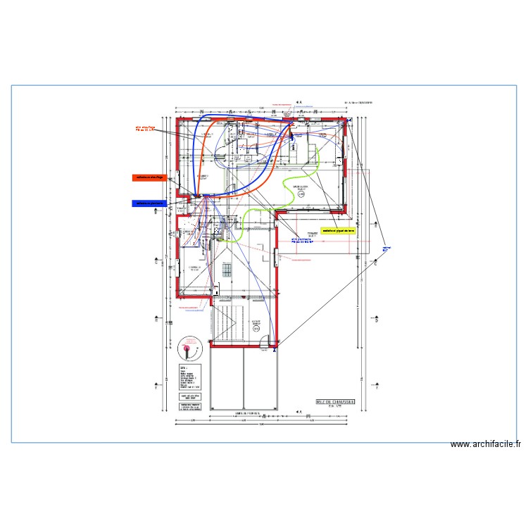 plan coulage GUYADER. Plan de 0 pièce et 0 m2