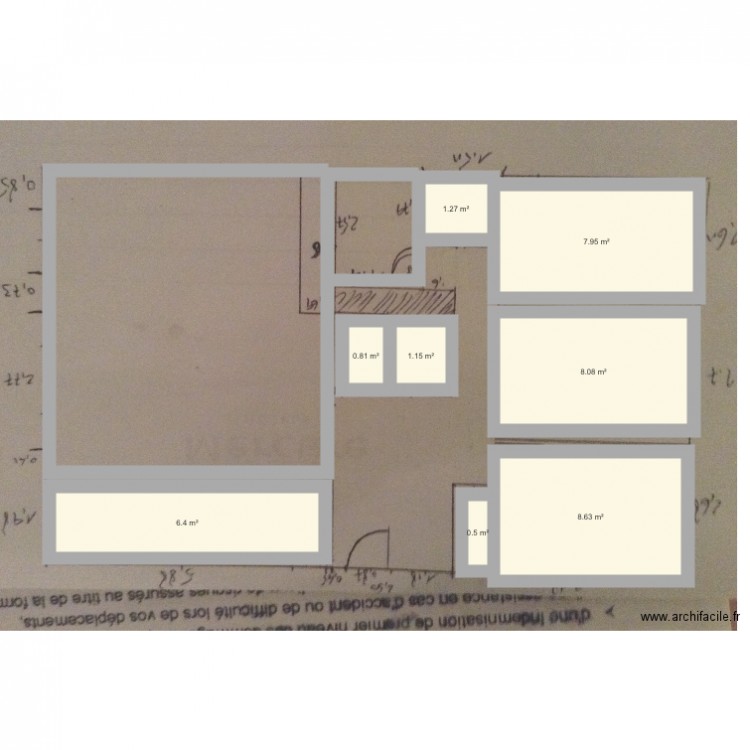 Reims. Plan de 0 pièce et 0 m2