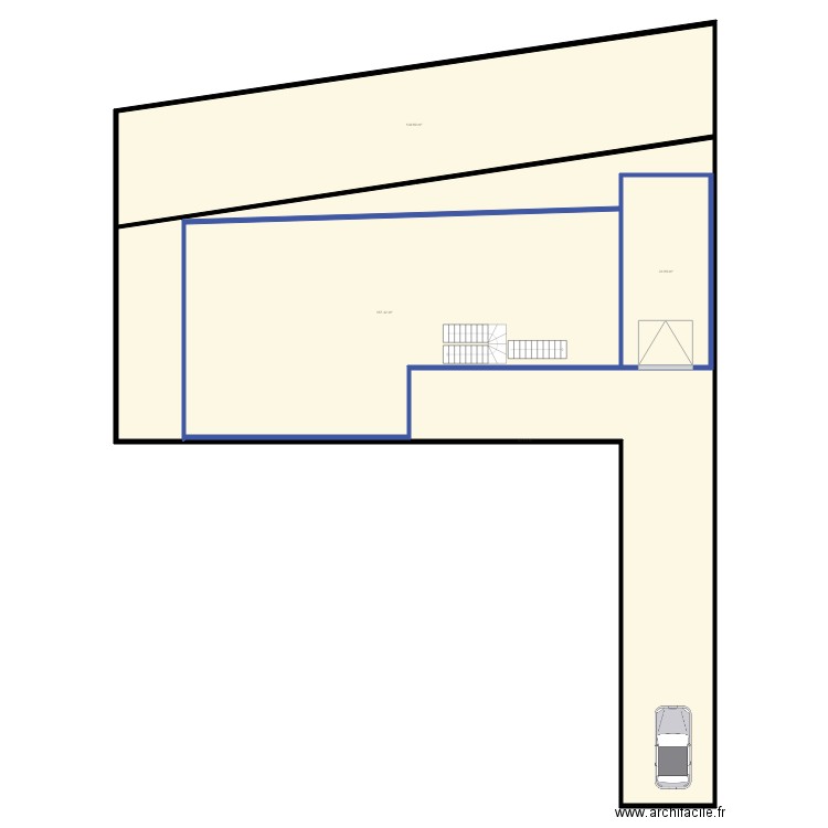 plan rdc. Plan de 0 pièce et 0 m2