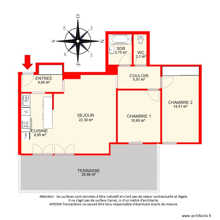 BI 7793 PASCAL. Plan de 0 pièce et 0 m2