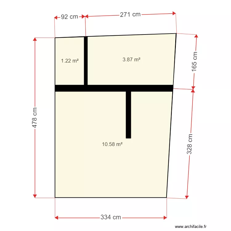 surface reelle. Plan de surface reelle. Plan de