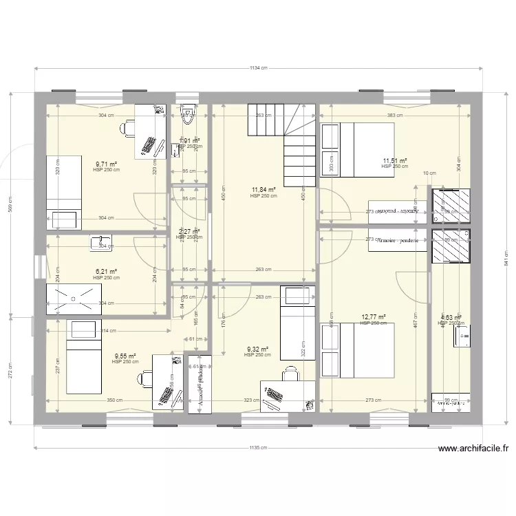 saumane 84 vx13x1. Plan de 