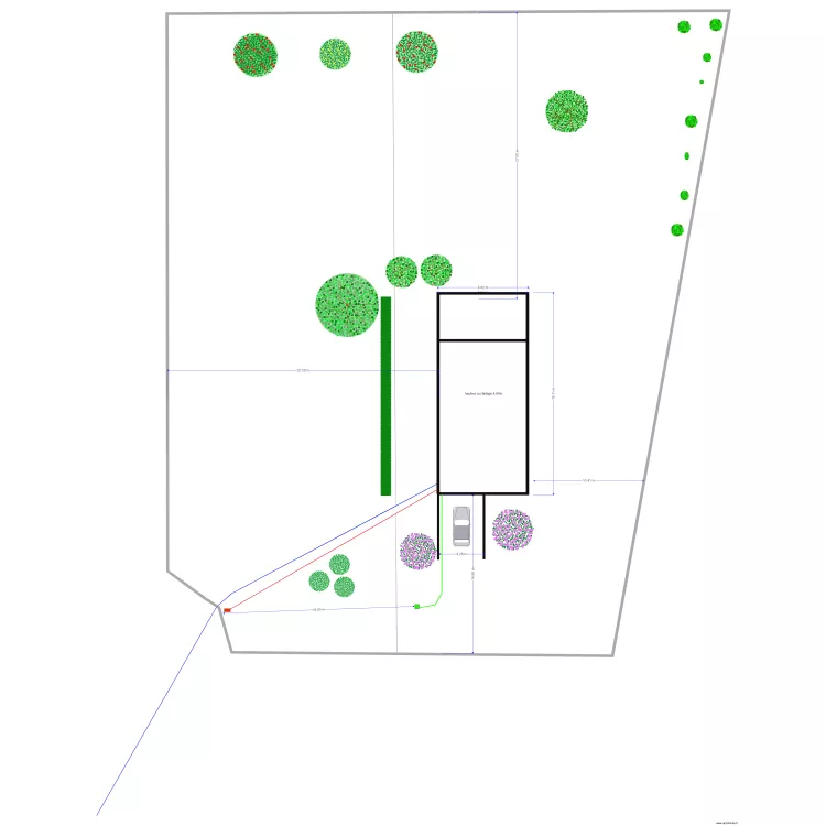 plan masse. Plan de plan masse. Plan de
