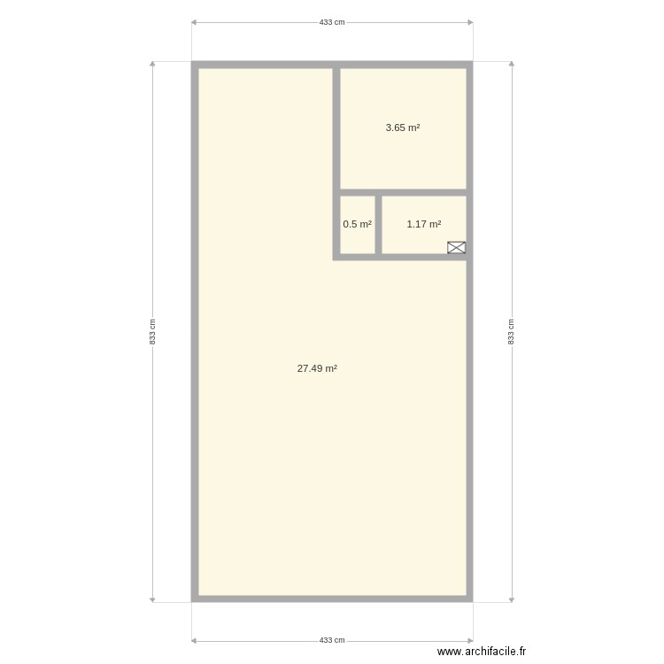 villefranche sans travaux. Plan de 0 pièce et 0 m2