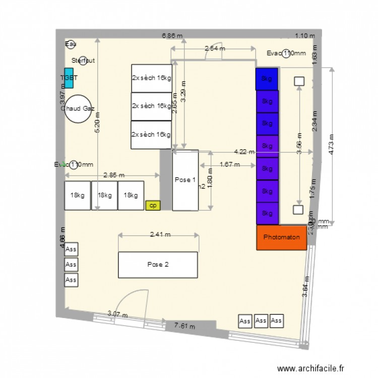 La Louvière Projet 1. Plan de 0 pièce et 0 m2