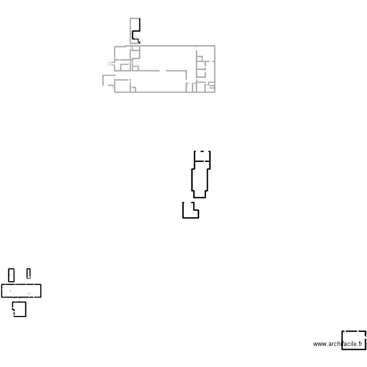 Plans. Plan de 2 pièces et 37 m2