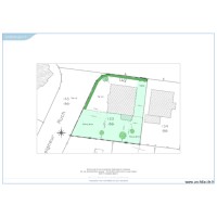 Plan de masse cadastre avant modifications