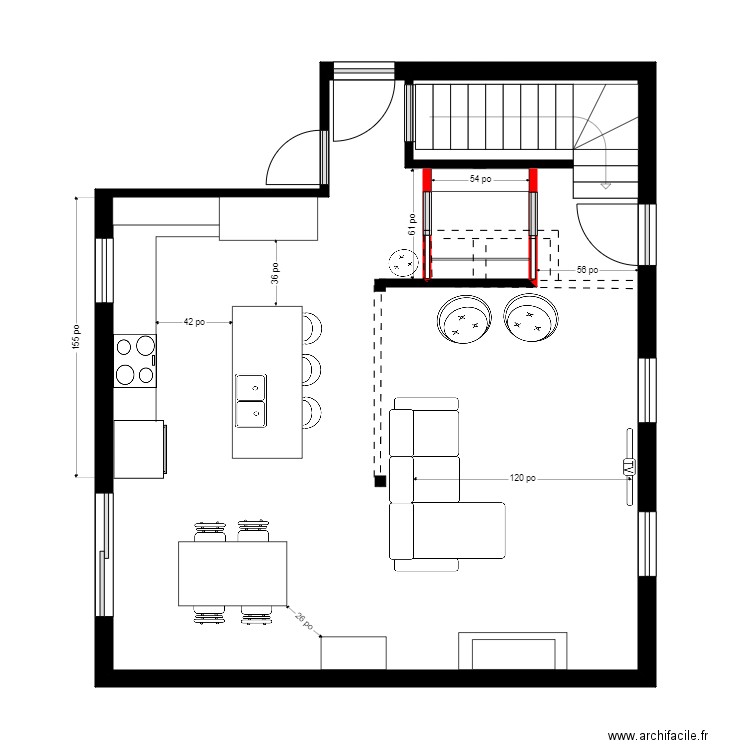 bérubé 2. Plan de 0 pièce et 0 m2