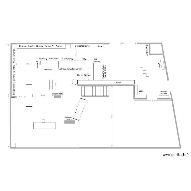 Pharmacie Claudin version 4. Plan de 0 pièce et 0 m2