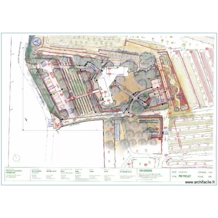 VILLA TITISO PLAN SEUL changement. Plan de 