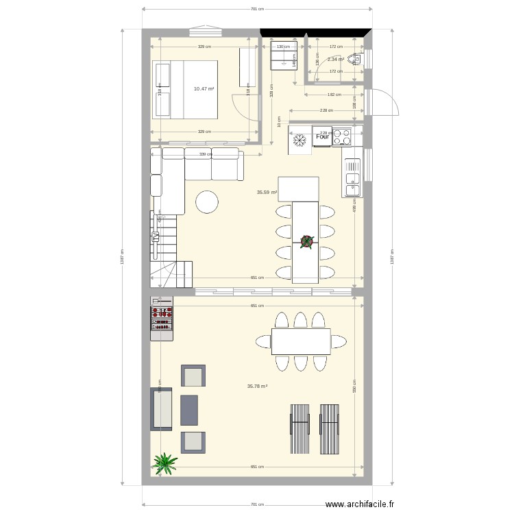 Etage 1 Jonathan. Plan de 0 pièce et 0 m2